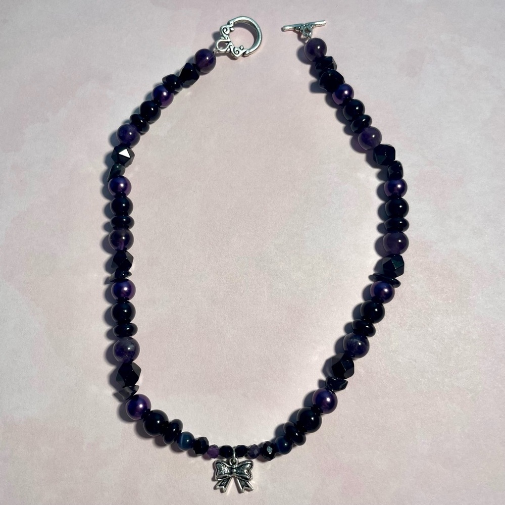 Black Bow Choker